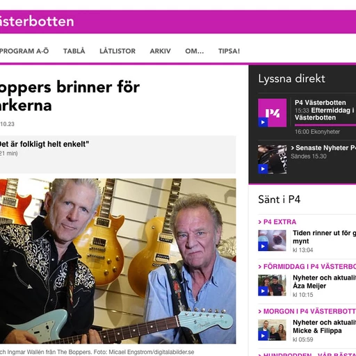 The Boppers brinner för folkparkerna